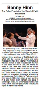 Problems of Benny Hinn