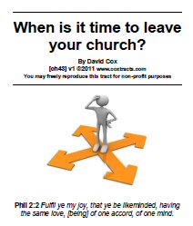 When is it time to leave your church?